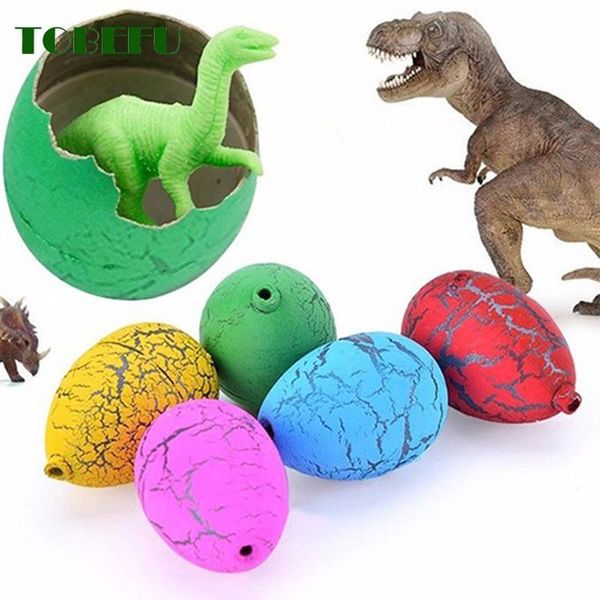 

6pcs cute magic hatching growing dinosaur eggs add water growing dinosaur novelty gag toys for child kids educational toys gift
