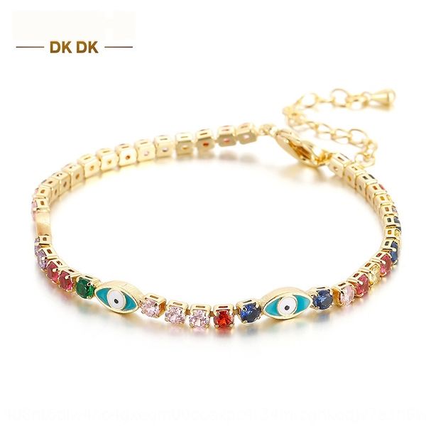 

bohemian handmade copper devil's diamond eye women's fashion full st live bohemian handmade copper devil's braceletdiamond ri, Golden;silver