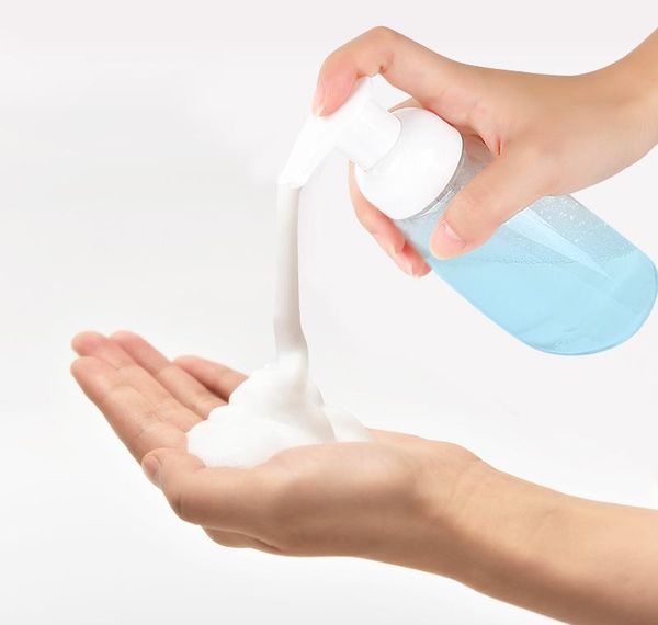 

250ml 300ml clear foam pump bottle soap foaming mousses liquid dispensers household for children's bbyahy bde_luck