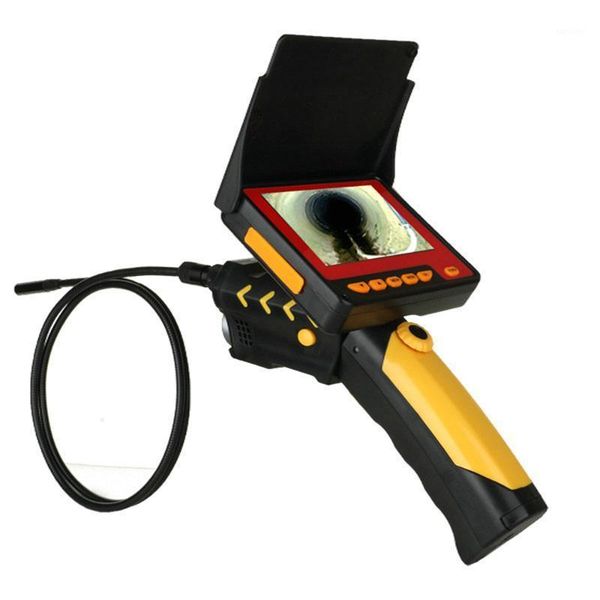 

4.3" lcd video digital inspection camera 5m cable 8.2mm borescope endoscope zoom rotate used for air-conditioner pipe1