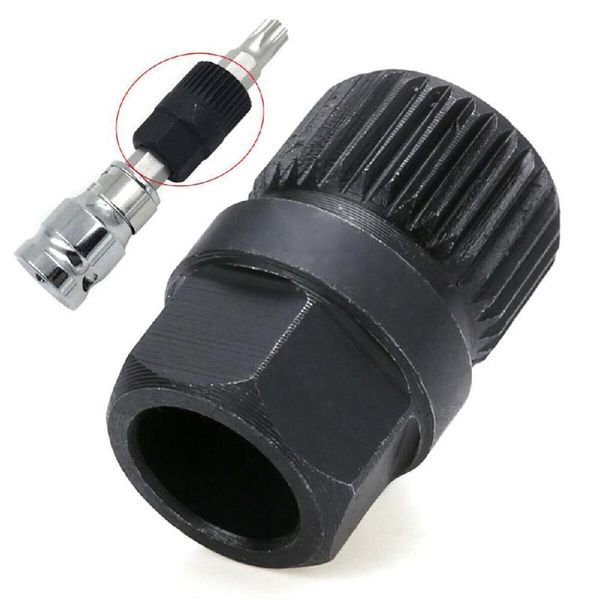 

33 teeth alternator clutch wheel pulley removal spline tools