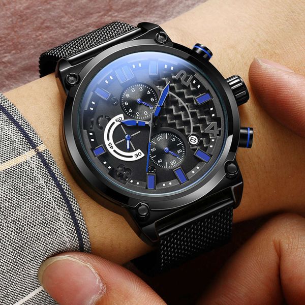 

thin vacuum electroplating fashion multifunctional ultra men's watch 1039, Slivery;brown