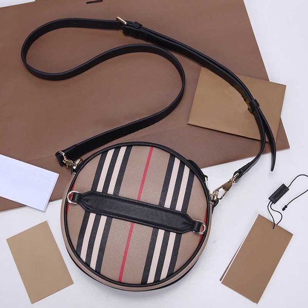 

2020 горячей продажа женской сумки сумки конструктора плечо сумка кошелек мода круглого полосатая кожа изысканная высокое качество 2931