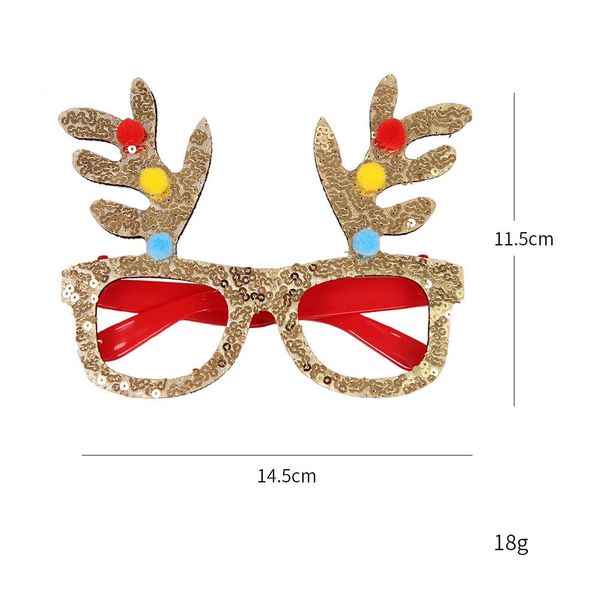 

funny new kids glasses frame eyewear sunglasses mask merry christmas happy new year party decoration costume favor gift