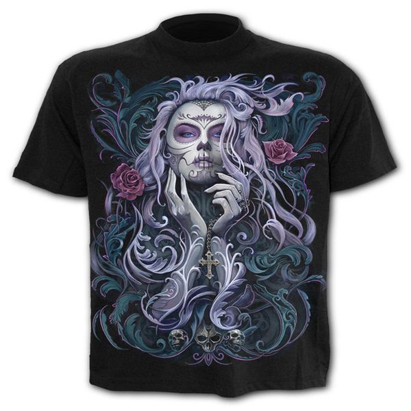 

new skull 3dt high street horror large medium and small 3d print shirts humor funny hentai men clothing