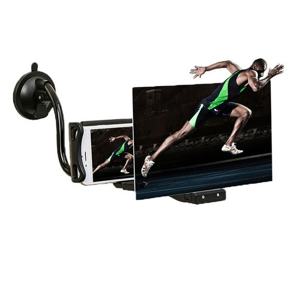 

2 in 1 mobile high definition projection bracket adjustable flexible all angles phone tablet holder 3d hd screen magnifier