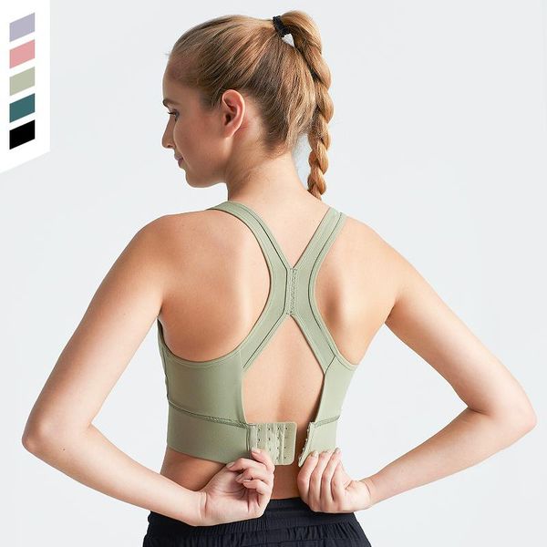 

gym clothing sport bra women fitness underwear cross strap push up bh female brassieres back buckles yoga vest sportswear, White;black