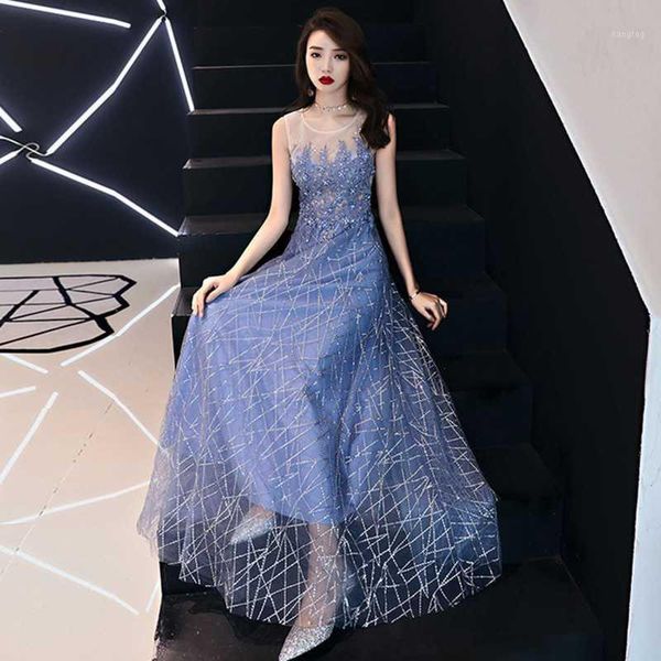 

annual party evening dress female vestidos banquet sequin long evening dress can usually wear starry french short chinese1, Red