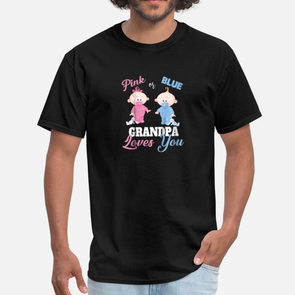 

pink or blue grandpa loves you gender reveal designers graphic t shirt hip hop popular tracksuit hoodie sweatshirt
