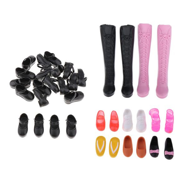

18 пар dolls загрузки высоких каблуков обуви для 1/6 blythe bjd рдц