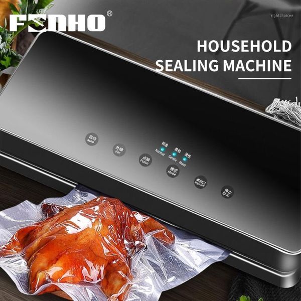 

vacuum food sealing machine funho sealer packaging with 10pcs bag automatic electric packer household1