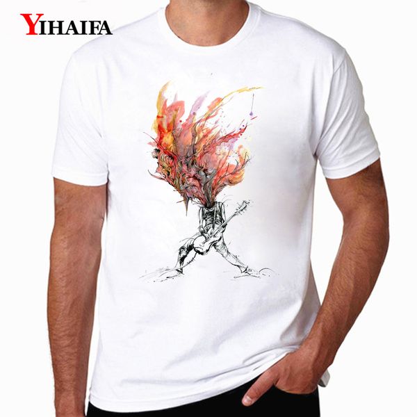

sport yihaifa mens t-shirt creative music tree graphics tees short sleeve streetwear men clohing oversize t shirts