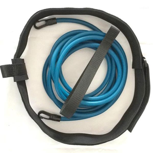 

resistance bands adjustable swim training elastic belt swimming exerciser safety rope latex tubes various specifications styles1