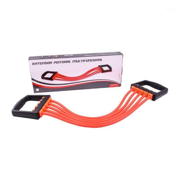 

resistance bands fitness rally detachable outdoor sports multifunctional rubber cord chest expander color boxed1