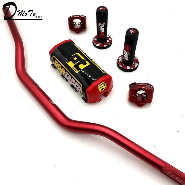 

motorcycle handlebar 1-1/8" handle bar pads grips pit pro racing dirt pit bike motorcycle cnc 28.5mm adapter pro taper grips1