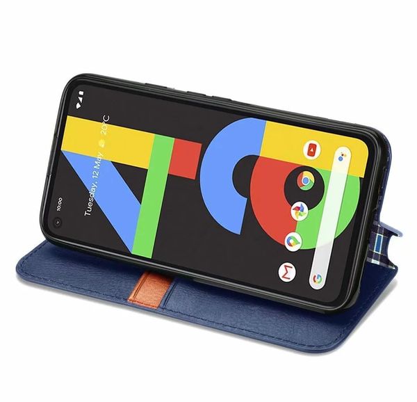 

magnetic leather case for google pixel 4a cover with card slot wallet jllxwt dhzlstore