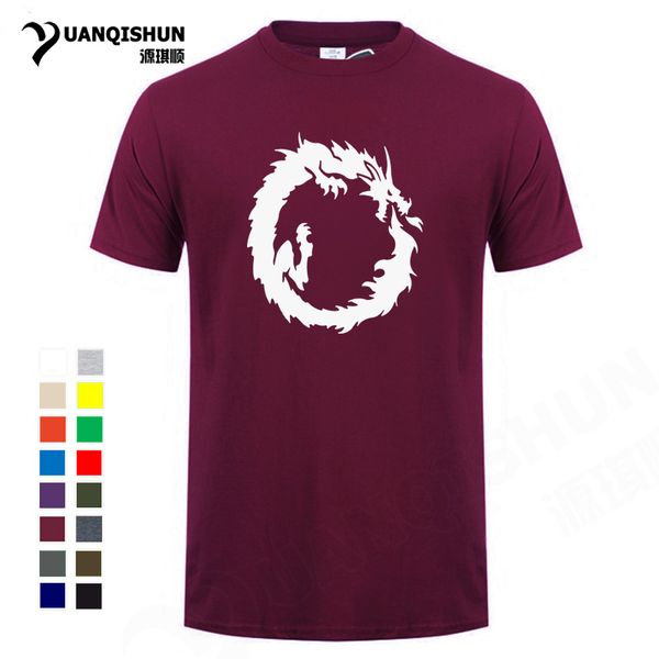 

ouroboros dragon circle bardian creative print 16 colors mens sleeves tee casual hip hop hipster hooded sweatshirt hoodie men t shirt