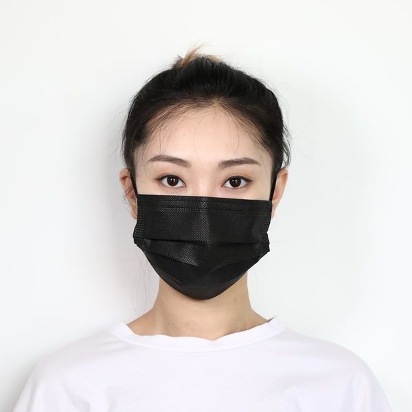 

cover disposable masks layers protective kapev fa mouth facial black dust fa anti pm2.5 non-woven masks safety mask 4 dust sukpr mask nrkxc