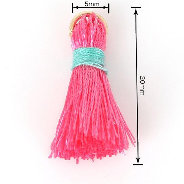 

20pcs colorful decorative silk tassel lace trim cotton fabric ribbon fringe drop handmade sewing curtains clothes accessories h jllzhw