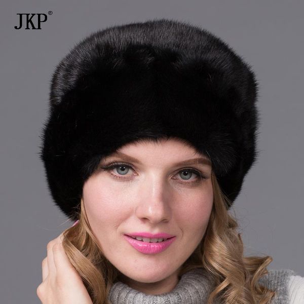 

caps & hats 2021 selling women russian natural fur cap luxury hat winter, Yellow