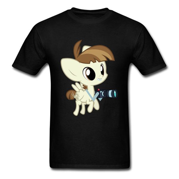 

little horse pgrapher 2018 t shirt men black summer male oversize funny cartoon t shirt fitness sport hooded sweatshirt hoodie