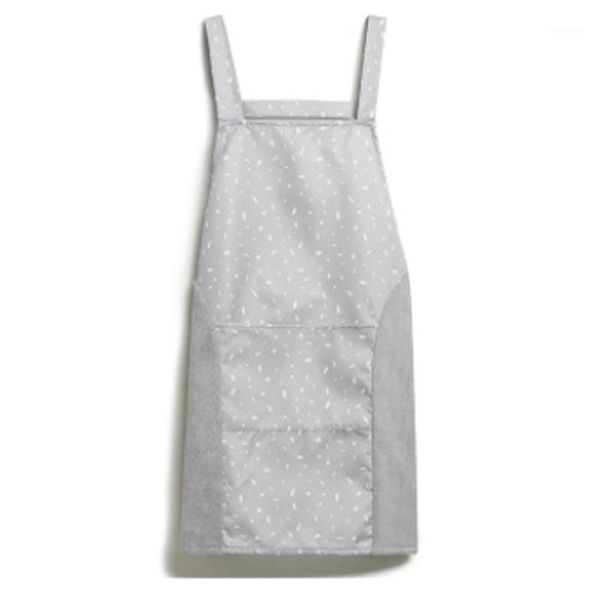 

aprons bib apron with pocket-2 towels stitched, convenient and adjustable, japanese style design for home kitchen, outdoor grill, resta1