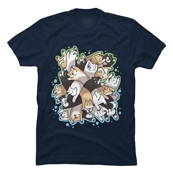 

lvtianran men's dog pile funny graphic t shirt summer t-shirt fashion print tee sport hooded sweatshirt hoodie