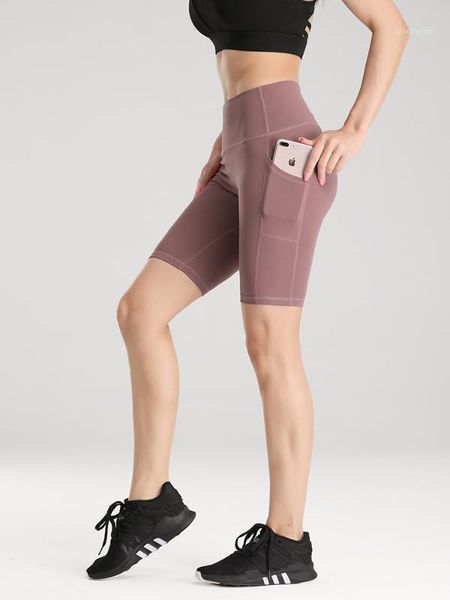 

quick-dry yoga knee pants fitness sports women training exercise shorts gym running sweatpants workout tights gym leggings1, White;black