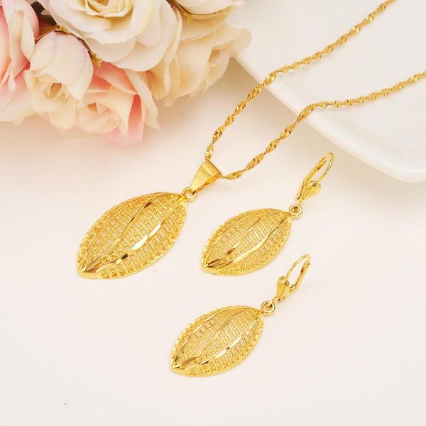 

gold dubai india african jewelry set necklace pendant earrings ethiopia eritrea ethnic bridl jewelry for women girl habesha, Silver
