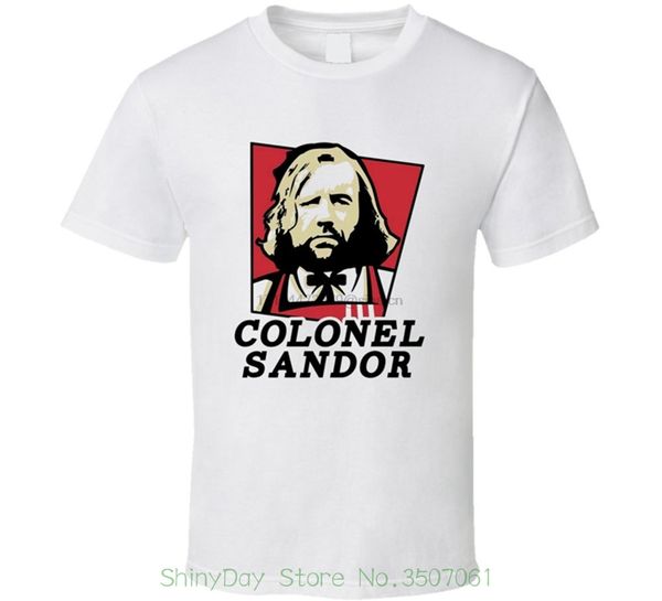 

fashion men t shirt colonel sandor funny sandor clegane parody white shirt sport hooded sweatshirt hoodie