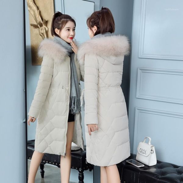 

women's winter jacket women korean style long parkas coat female jackets and coats woman clothes chaqueta mujer dk-my001 wpy8771, Black