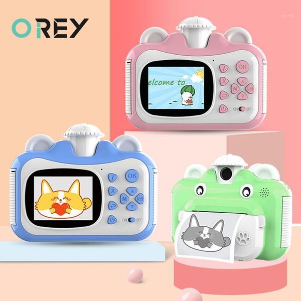 

kid toy mini digital cute camera instantanea for kids baby children's p instant print camera birthday gift for girls boys1