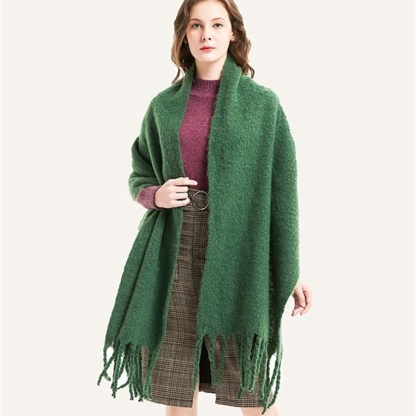 

new autumn/winter olid-colored scarf shawl scarves women 101 201026, Blue;gray