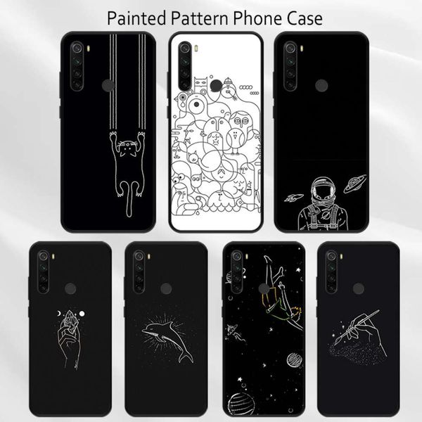 

back cover shell note 7 8 9 max 8t 9s cute design phone case for xiaomi redmi k20 k30 pro ultra k30i