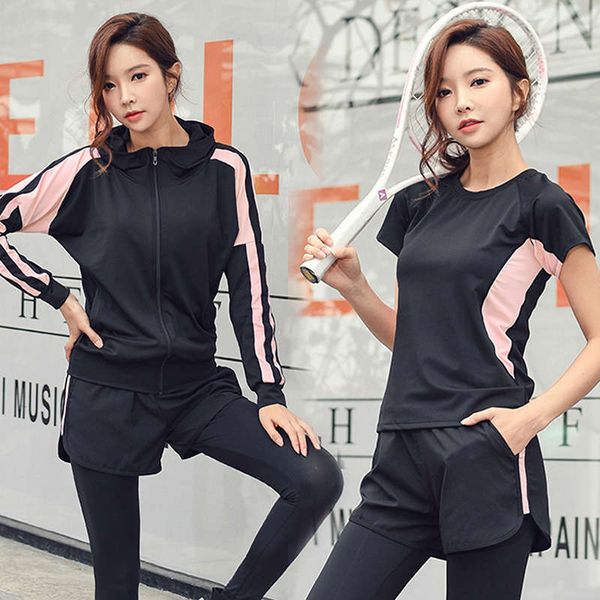 

vipyoga autumn winter suit women's fitness wear sportswear high end loose large size show thin long sleeve running quick dry clothes, Gray