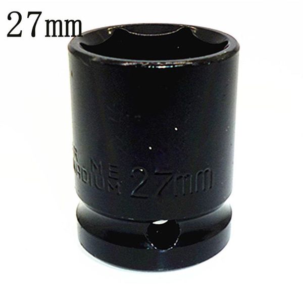 

21/22/24/27 mm chrome-vanadium steel impact socket 1/2" square drive metric sockets wrench air tool