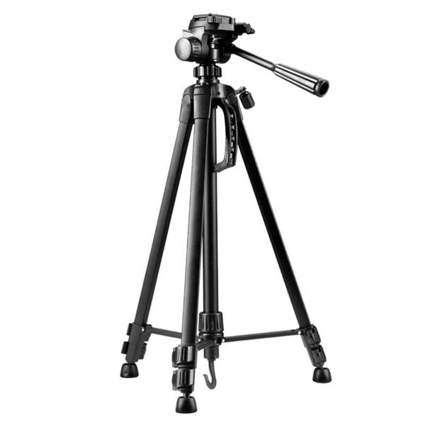 

360 degree rotating retractable height-adjustable portable camera mobile phone live broadcast dual camera tripod