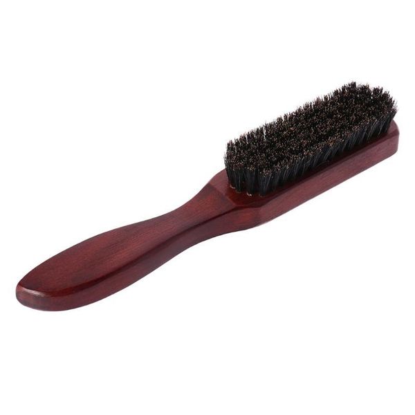

hair brush wood handle boar bristle beard comb styling detangling straightening ha jllmfa, Silver