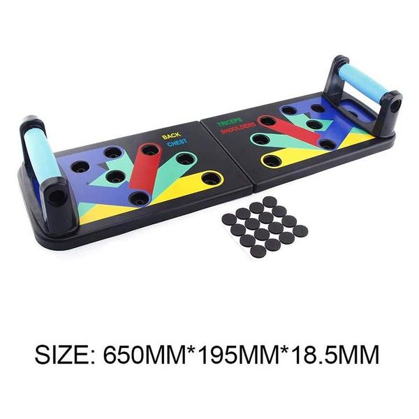 

dropship 9 в 1 push up стойку совет фитнес упражнения тренировки система gym body push up stand отжимания стенды фитнес оборудование wmtayd