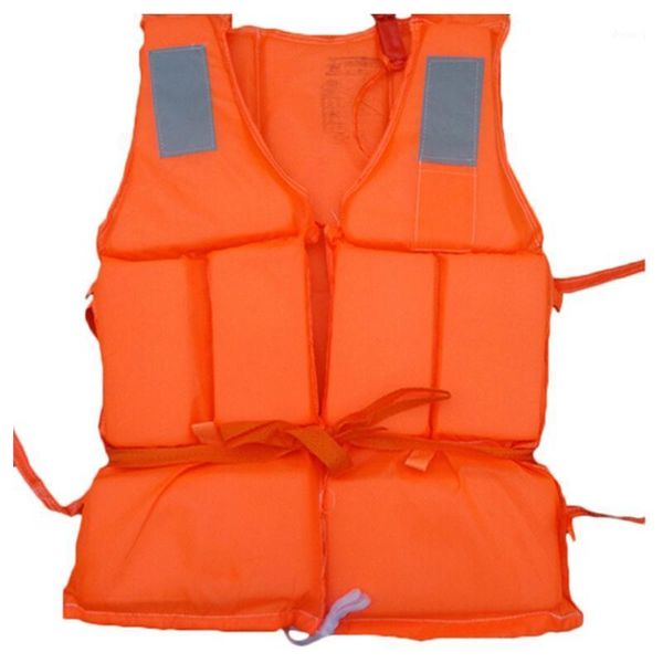 

life vest & buoy orange prevention flood fishing rafting drift sawanobori foam jacket flotation device with survival whistle1