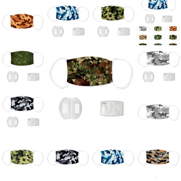 

factoryfactoydesign washable reusable face camo masks camouflage mask with filters for man woman 3 n3i15