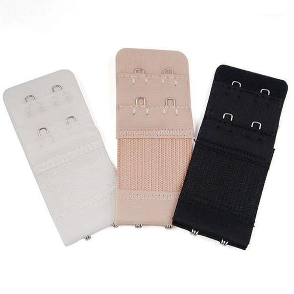 

intimates accessories 2 rows hooks bra hook extenders elastic clasp women extender extension on strap band accessories1, Black;white
