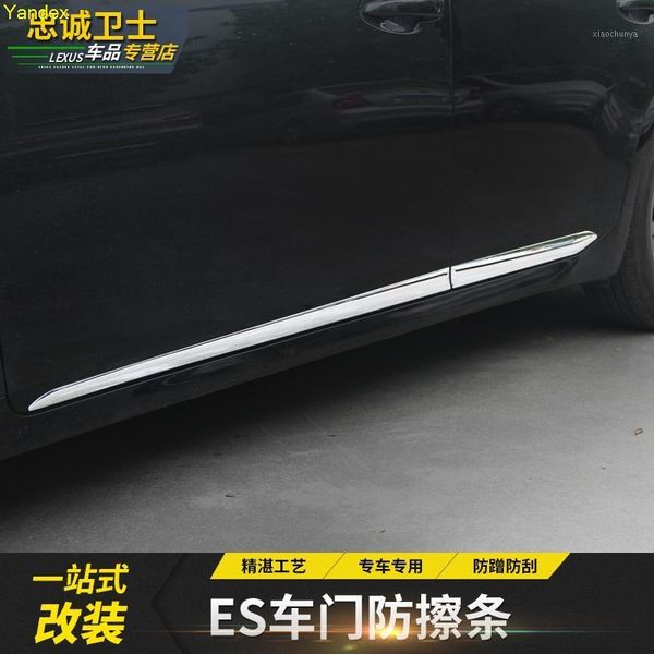 

yandex highquality abs chrome car body trim door trim bright for es200 250 300h 3501