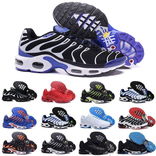 

mens tn plus casual shoes worldwide triple black white rainbow blue sneakers male outdoor trainers size 40-46 3ec8