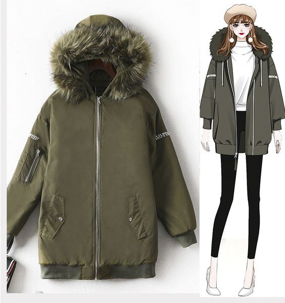 

xl-5xl selling winter coats jackets women clothes