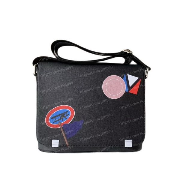 

man shoulder bags classic designer fashion men messenger bags leather cross body bag school bookbag purse jn8899