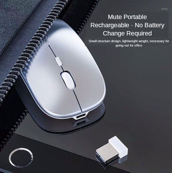 

mice [mobile phone can use] charging wireless mouse mute desklapcomputer general office bluetooth1