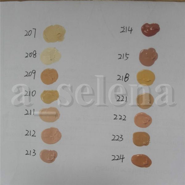 Кожа кондиционера фонд макияж 14 цветов.