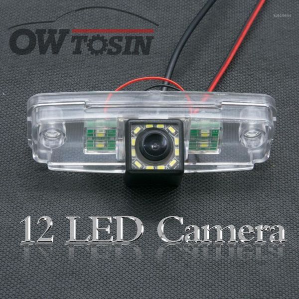 

12 led light car reverse rear view camera for impreza 3/wrx/sti 2007 2008 -2011 night vision parking backup camera1