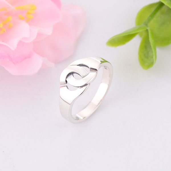 

100% 925 sterling silver ring наручники для женщин и человек французский популярные handcuff форма кольца серебряные ювелирные изделия menot
